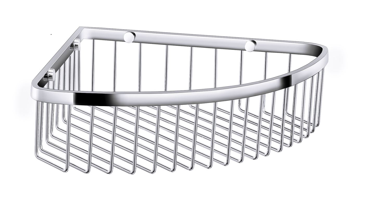 Best-Design "Engelberg" douche draad-hoekopbergrek