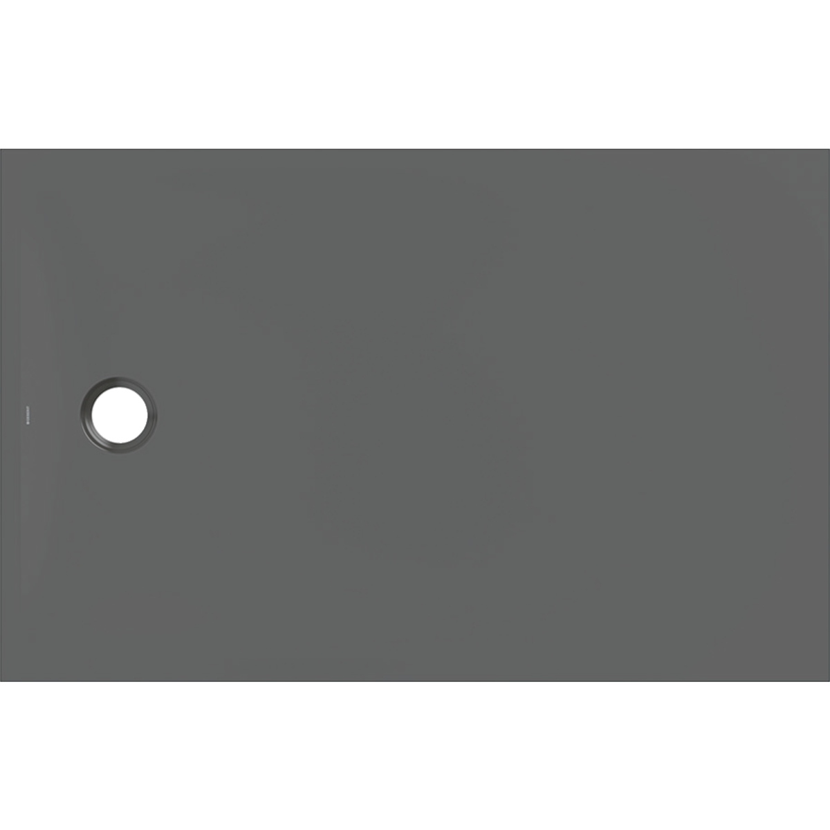 Geberit CleanFloor30 douchevloer lay-on 140x90cm Grafiet