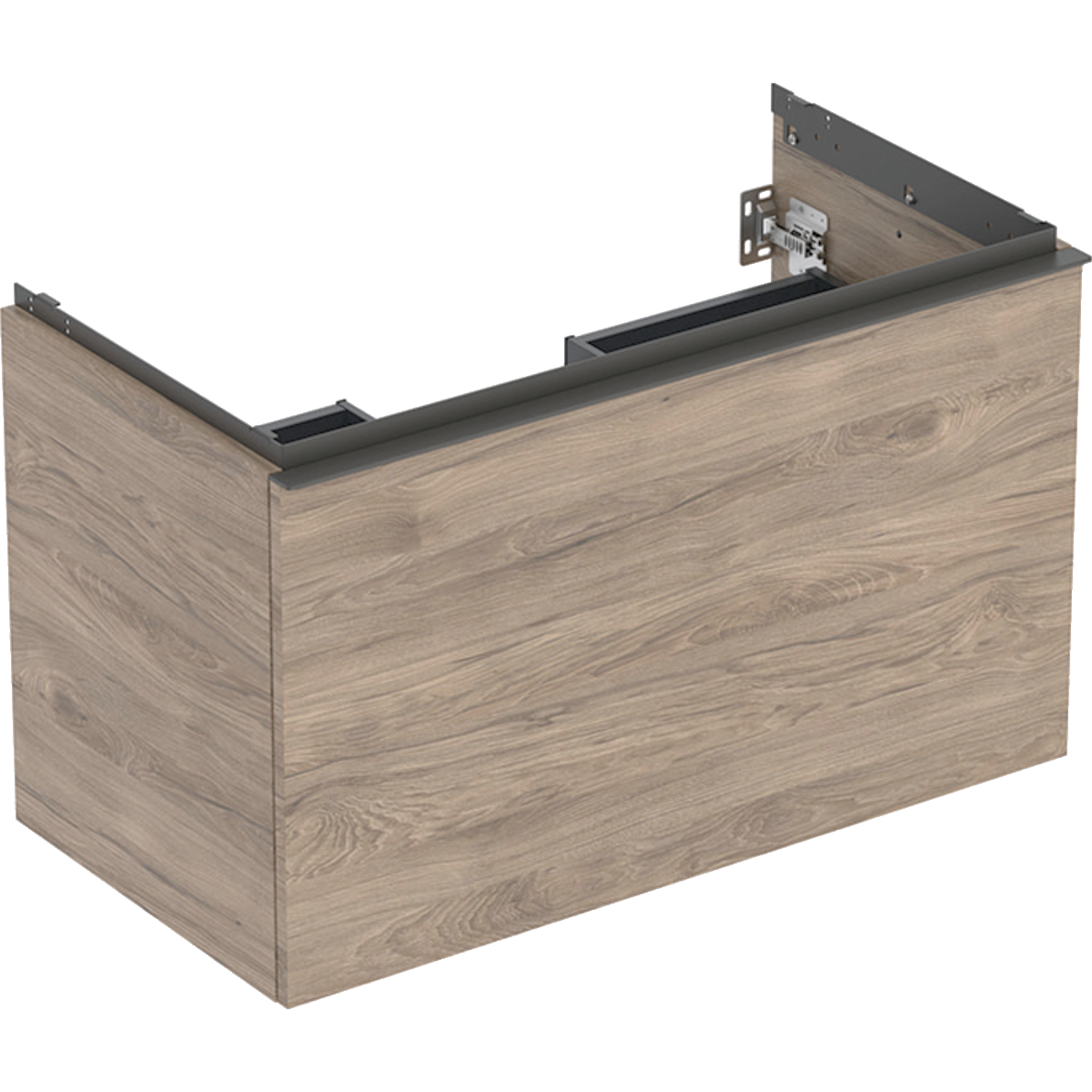 Geberit Acanto Onderkast voor wastafel 90 cm, één lade
