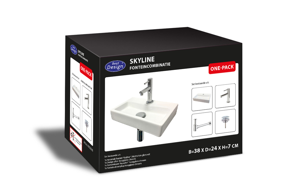 Best-Design "One Pack" fonteincombinatie "Skyline"