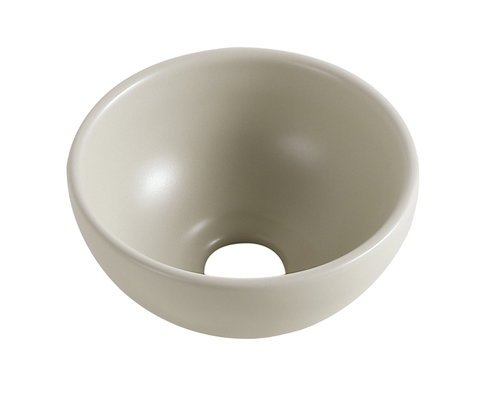 Consilio waskom rond 20 x 9 cm keramiek beige