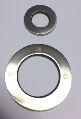 Best-Design set RVS sierringen (2 stuks) tbv."Ore-Wheel"