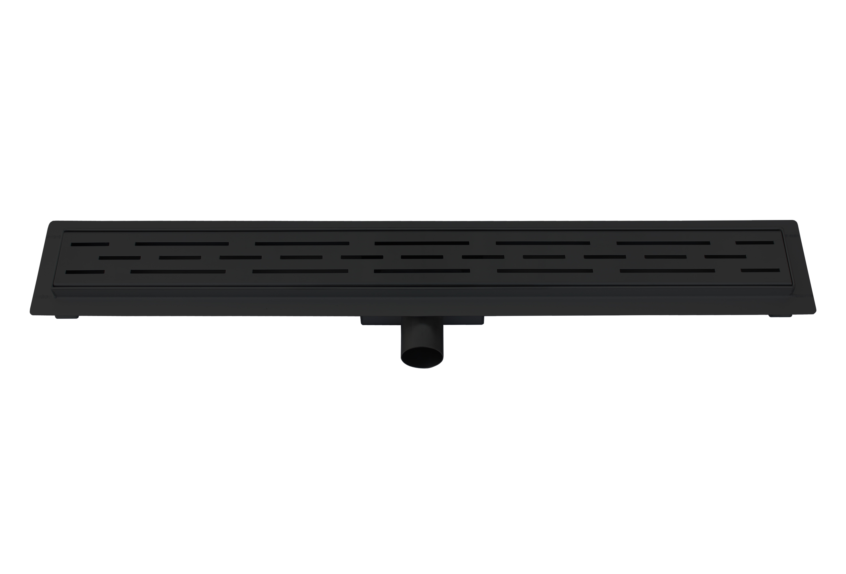Best-Design Nero "Black" douchegoot met flens 70 cm mat-zwart