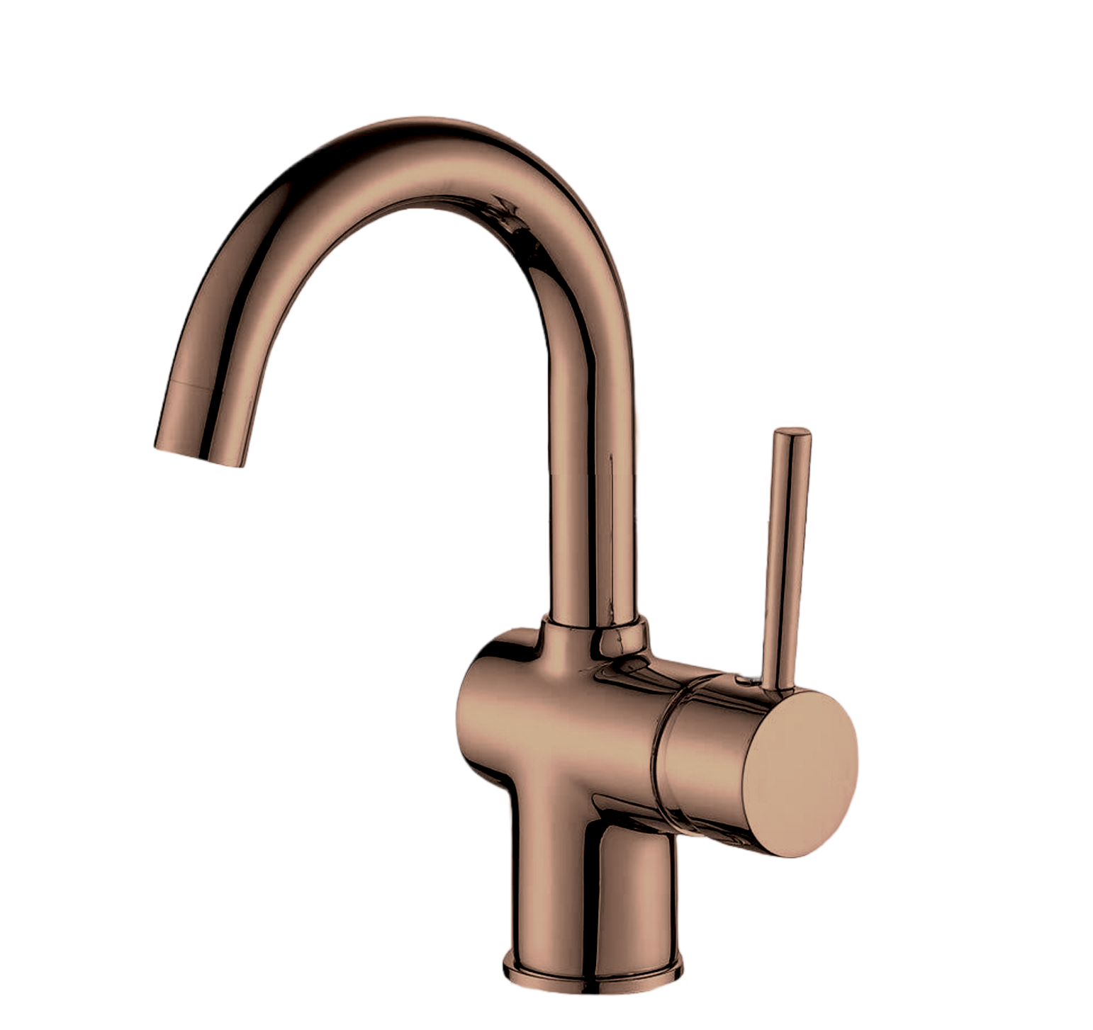 Best-Design "Dijon-Biega" wastafelmengkraan met drb. uitloop & cold start functie Sunny Bronze