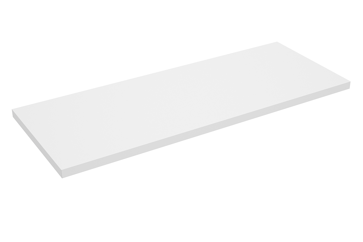 Alvara topblad 120x46 cm mat wit
