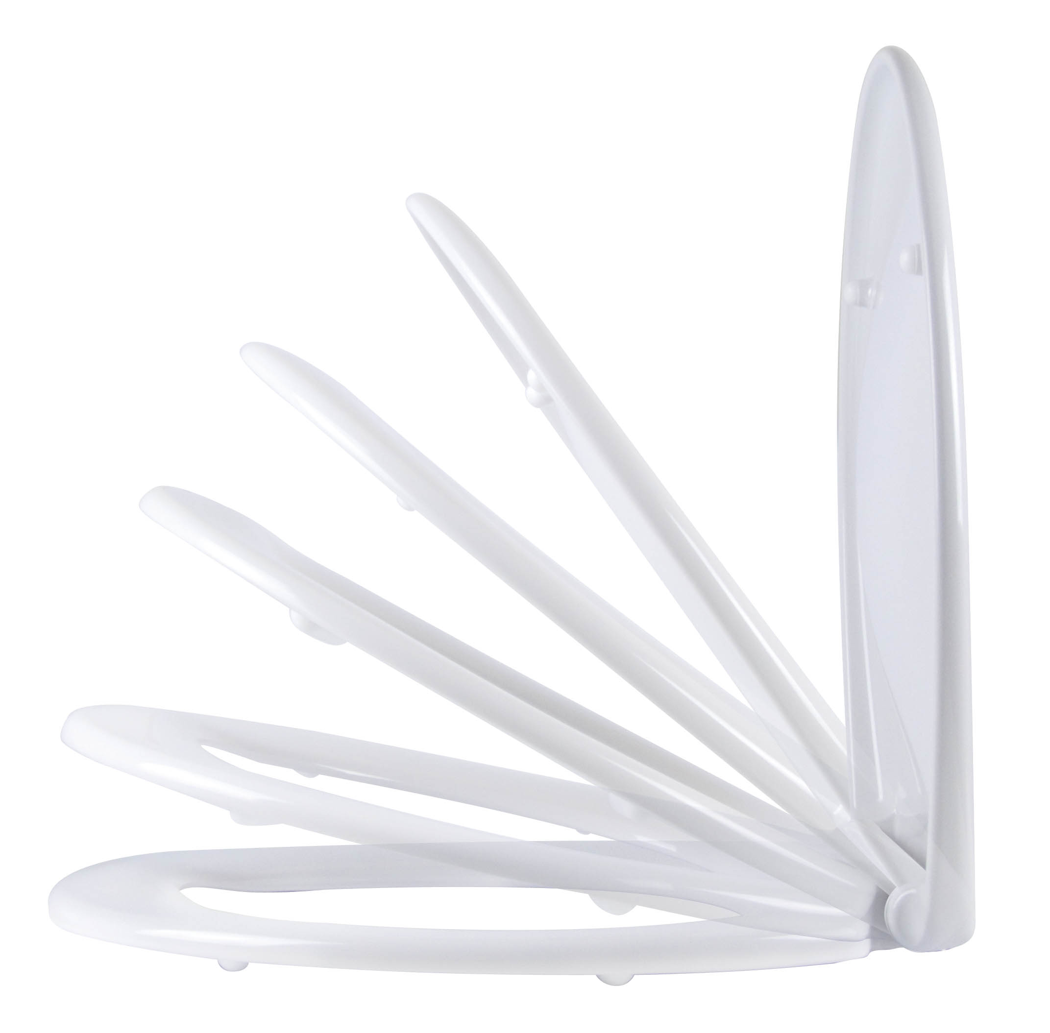 Best-Design "Demper" One-Touch soft-closing toiletzitting
