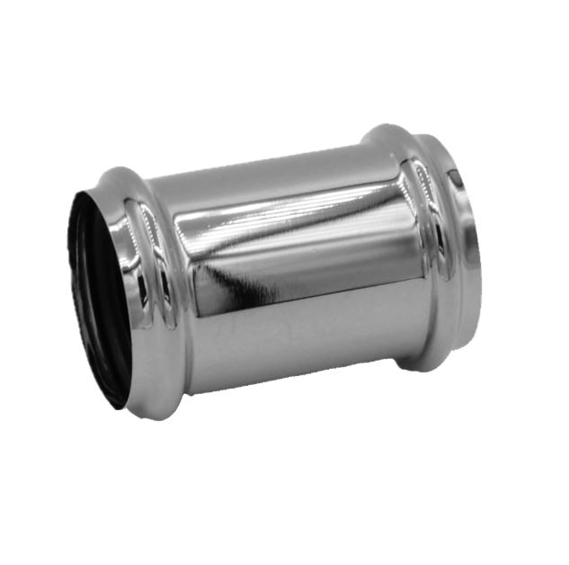 Best-Design Chrome sok (koppelstuk) 32mm