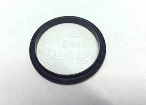 Best-Design afsluitrubber tbv:Clic-waste (zwart)
