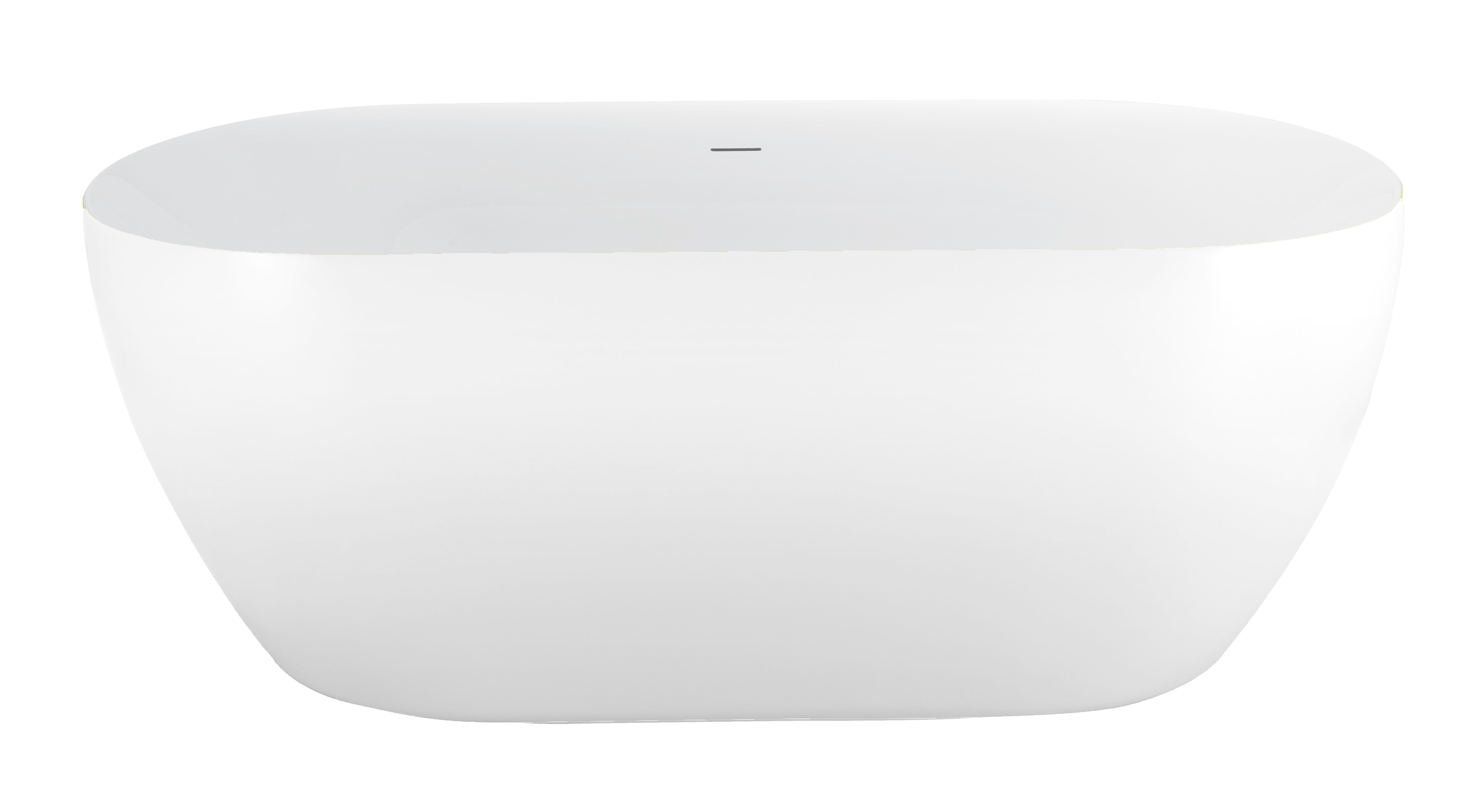 Best-Design "Friday-Glans-Wit" vrijstaand bad 178x78x60 cm