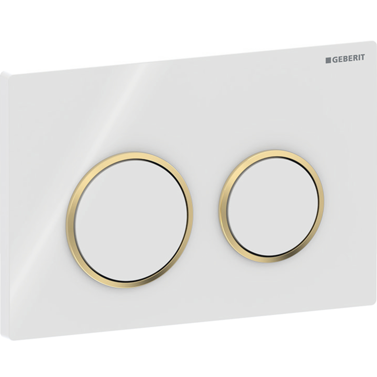 Geberit bedieningsplaten met 2-toets spoeling