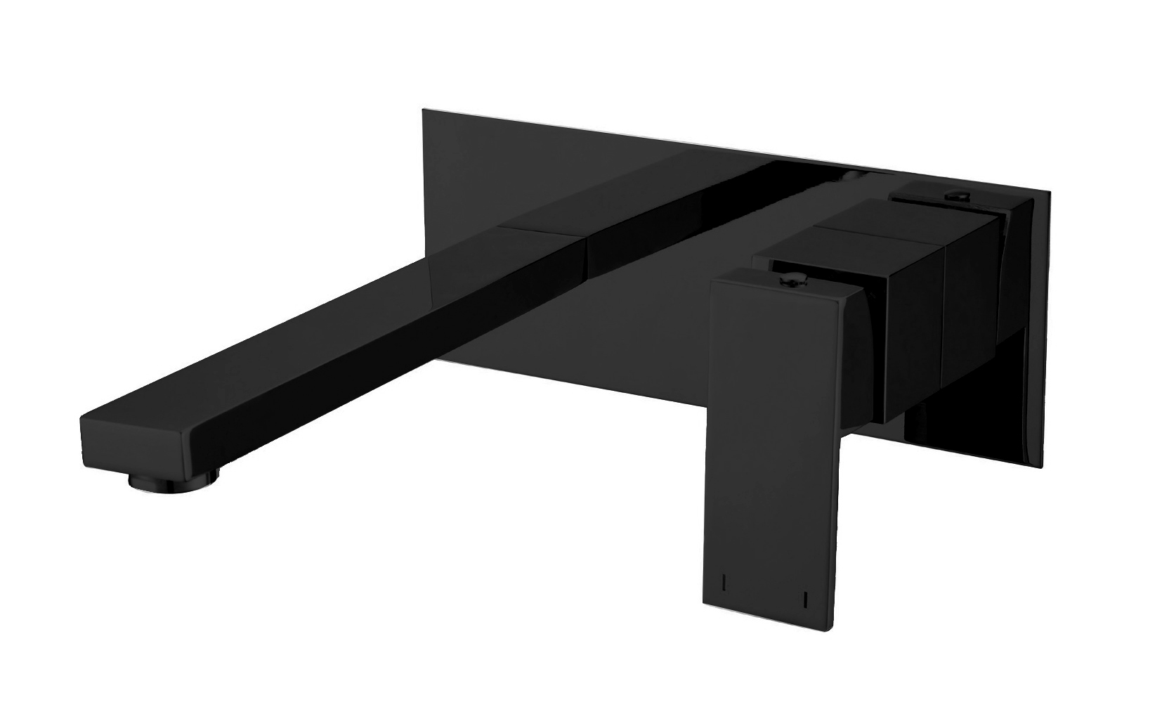 Best-Design "Nero-Borno" inbouw-wandmengkraan mat-zwart