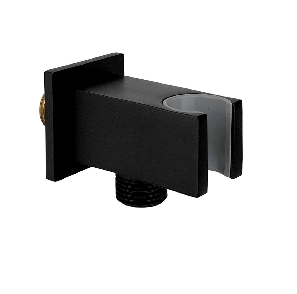 Best-Design "Nero-Stool" opsteek muuraansluiting mat-zwart