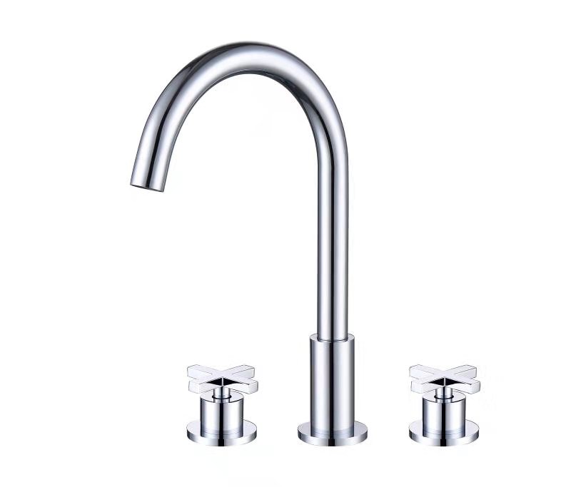 Best-Design "New-Jax" 3-gats staande wastafelkraan