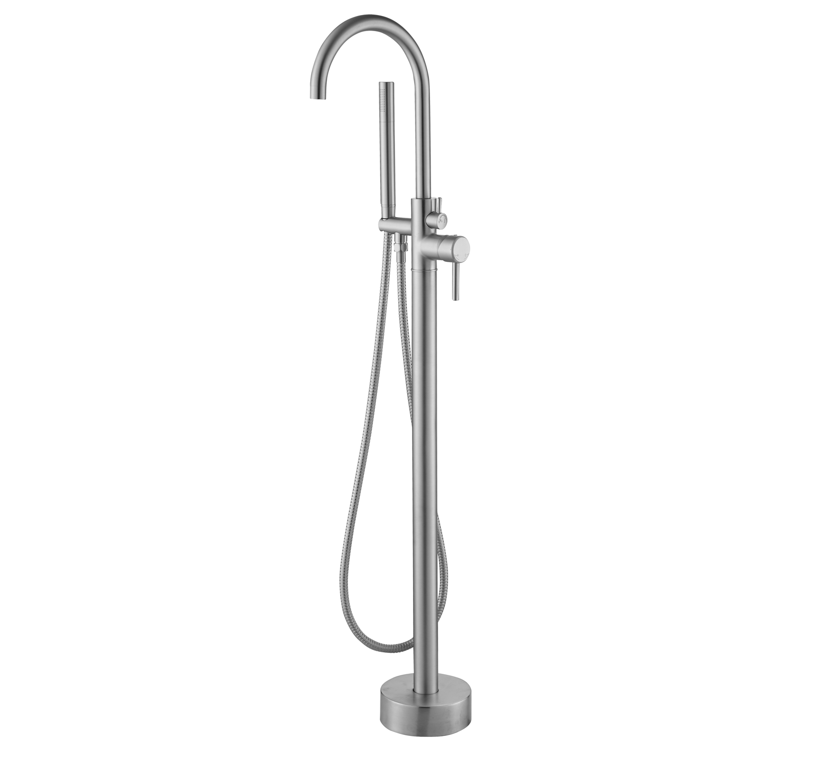 Best-Design "Dresden-Ore" vrijstaande badkraan H=119 cm RVS-304