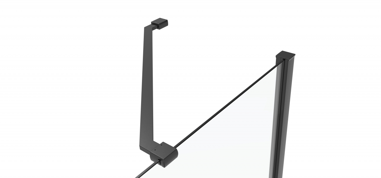 45 Graden stabilisator ST-serie, zwart, 210*220mm
