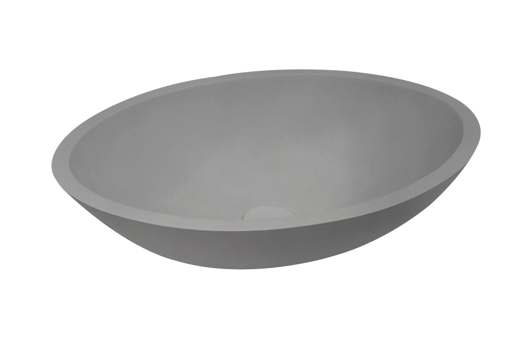Best-Design "Epona-Lava" opbouw waskom "Just-Solid" 52 cm