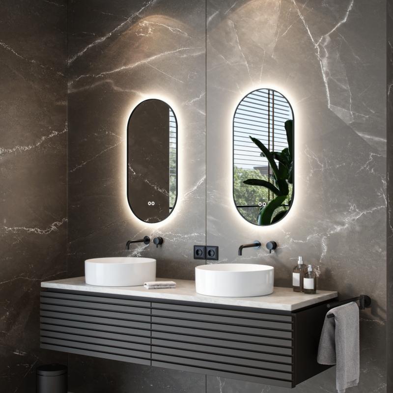 HIPP-Design SPV 14900 spiegel ovaal-recht 40x80 cm