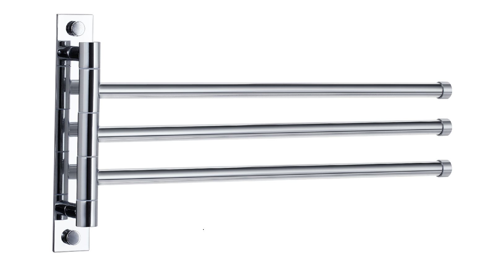 Best-Design "Prola-3" handdoekhouder 3-lids