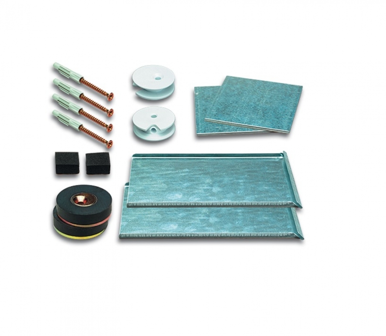 Ophangset voor 1.6m2 spiegels