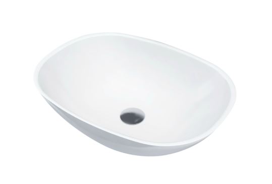 Best-Design "Forza" opbouw-waskom "Just-Solid" 55x40x15cm