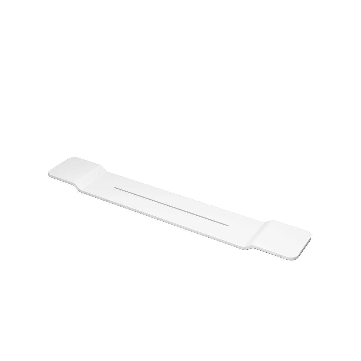 Best-Design "Hinza" badplank solid-surface mat-wit 950 x 150 mm