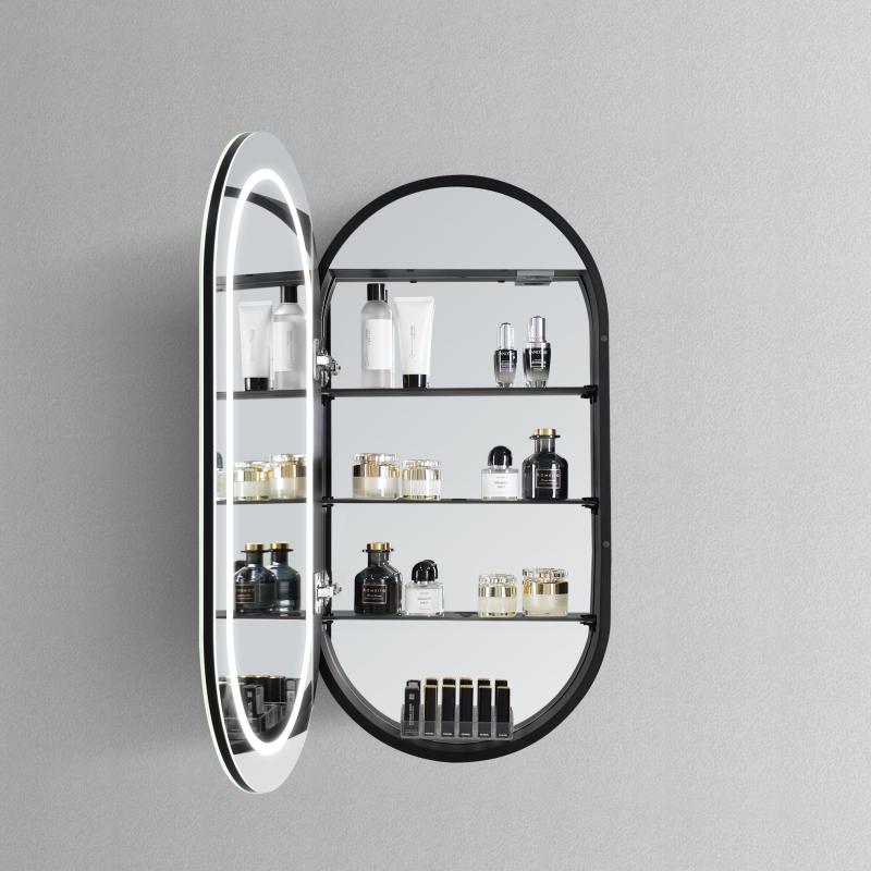 HIPP-Design SPK 91000 ovaal rechte spiegelkast 45x90 cm