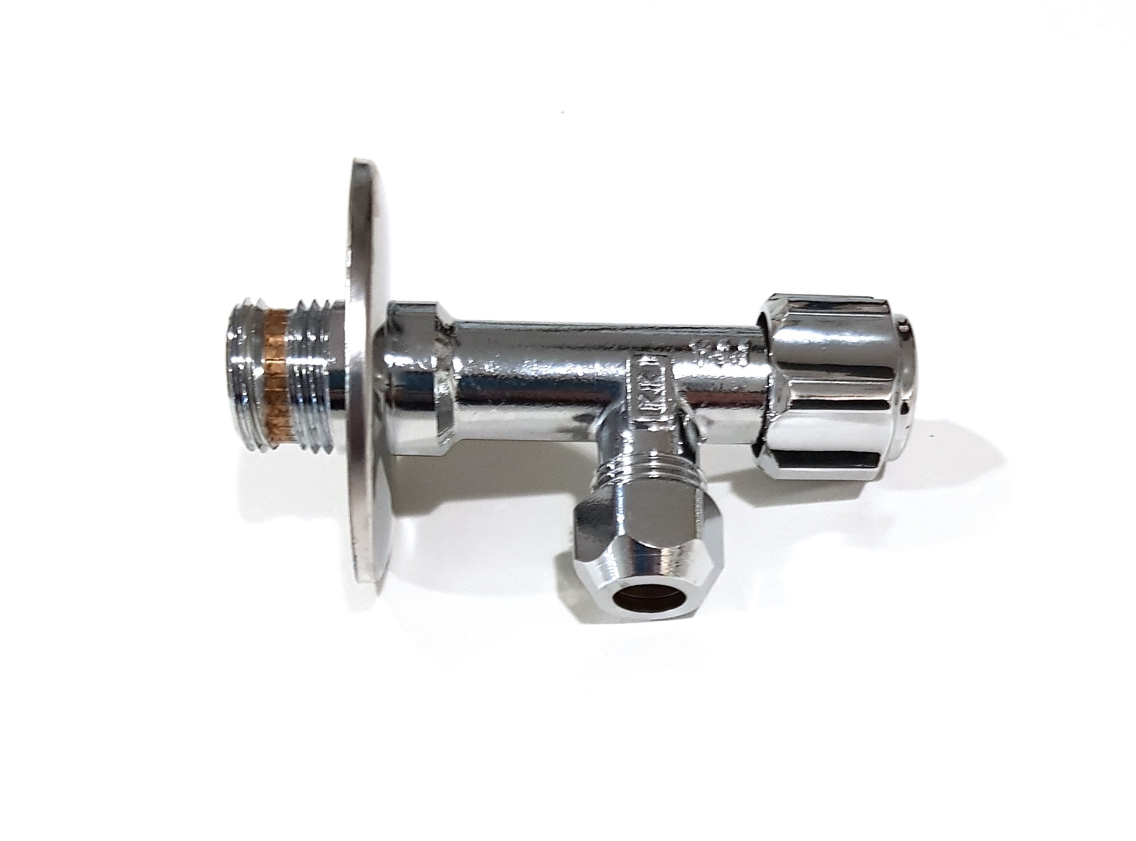 Hoekstopkraan 1/2"x 3/8" (10 mm knel) KIWA