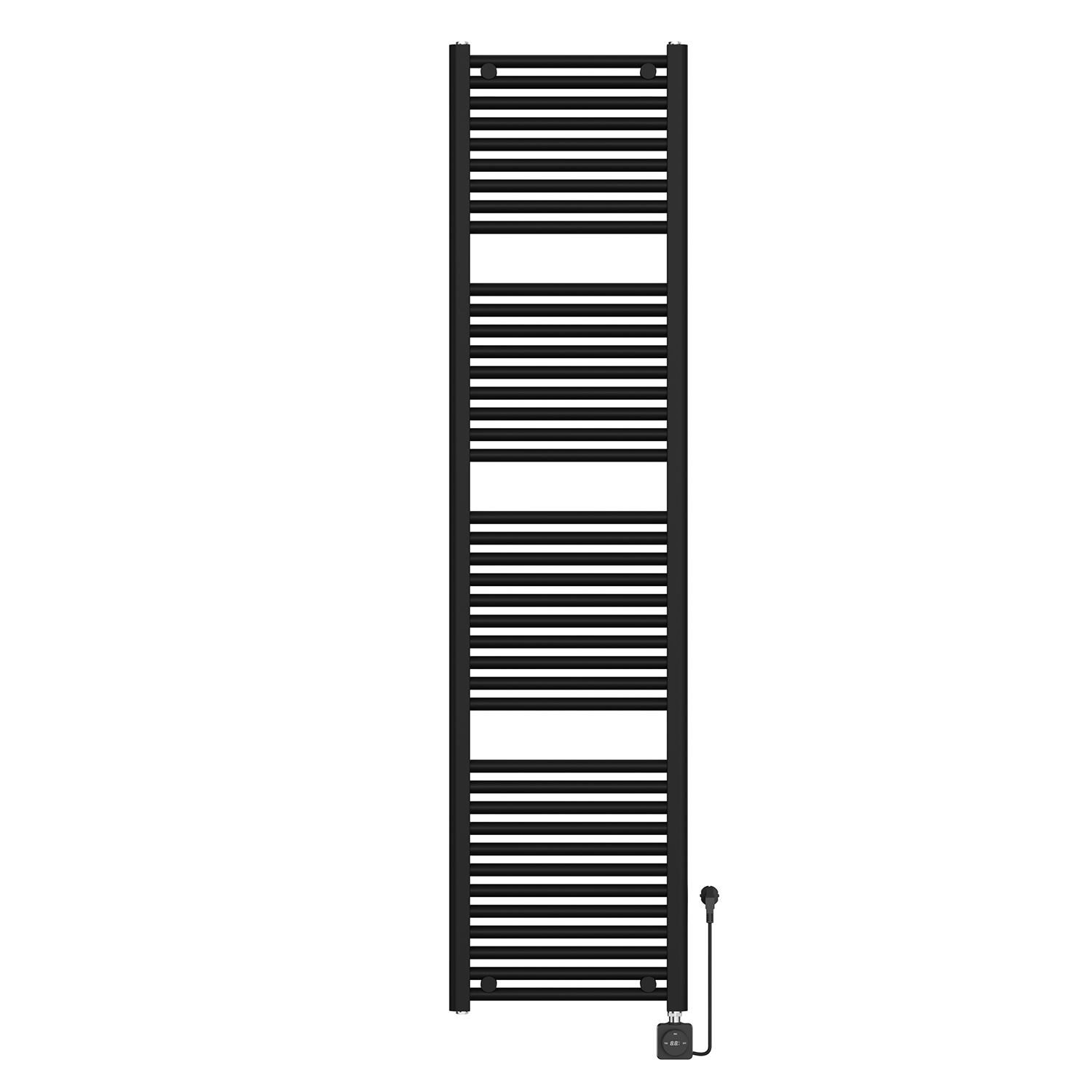 Elara elektrische radiator Smart WiFi 181,7 x 45 cm mat zwart