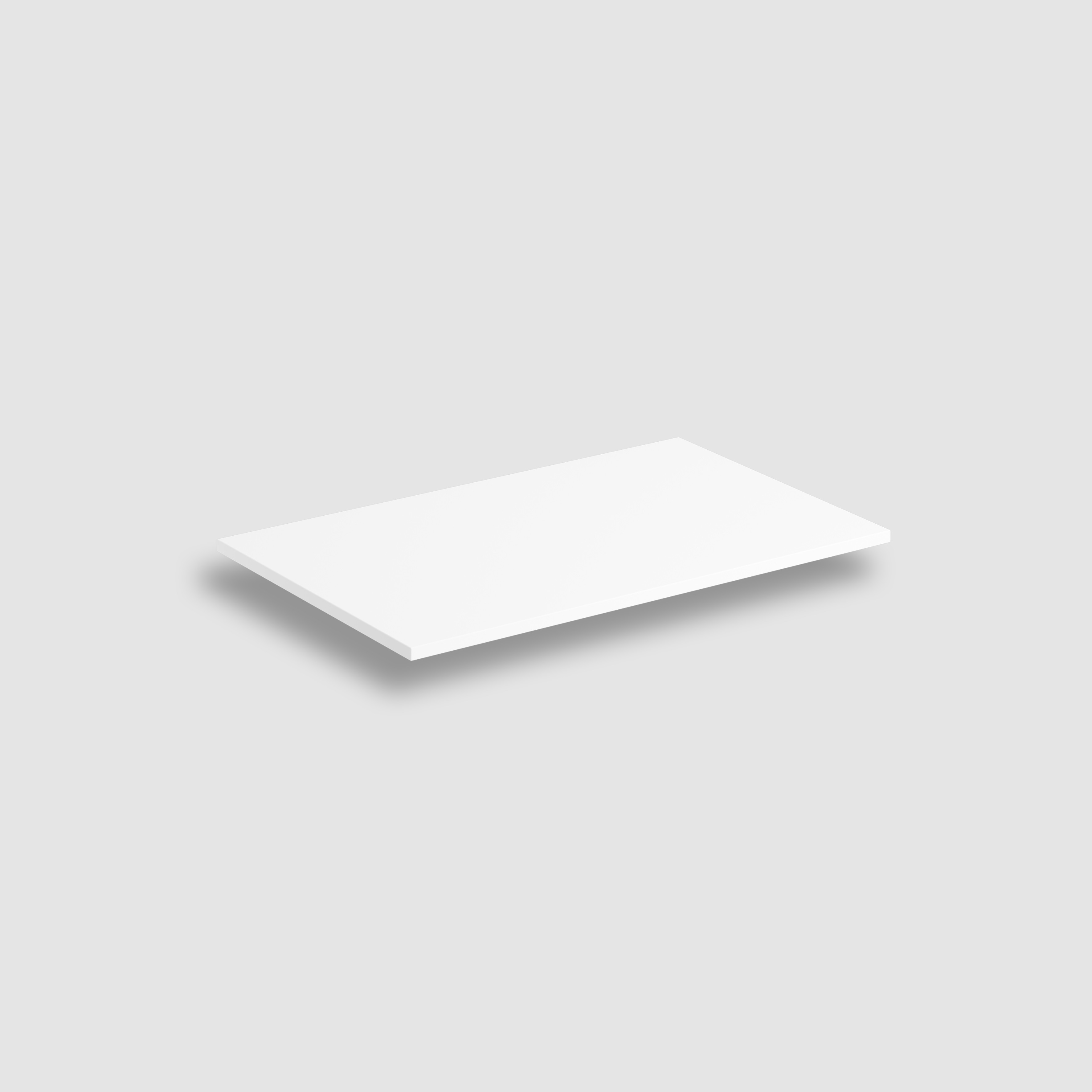 Wash Me Frame inleg planchet 67cm, mat wit aluite