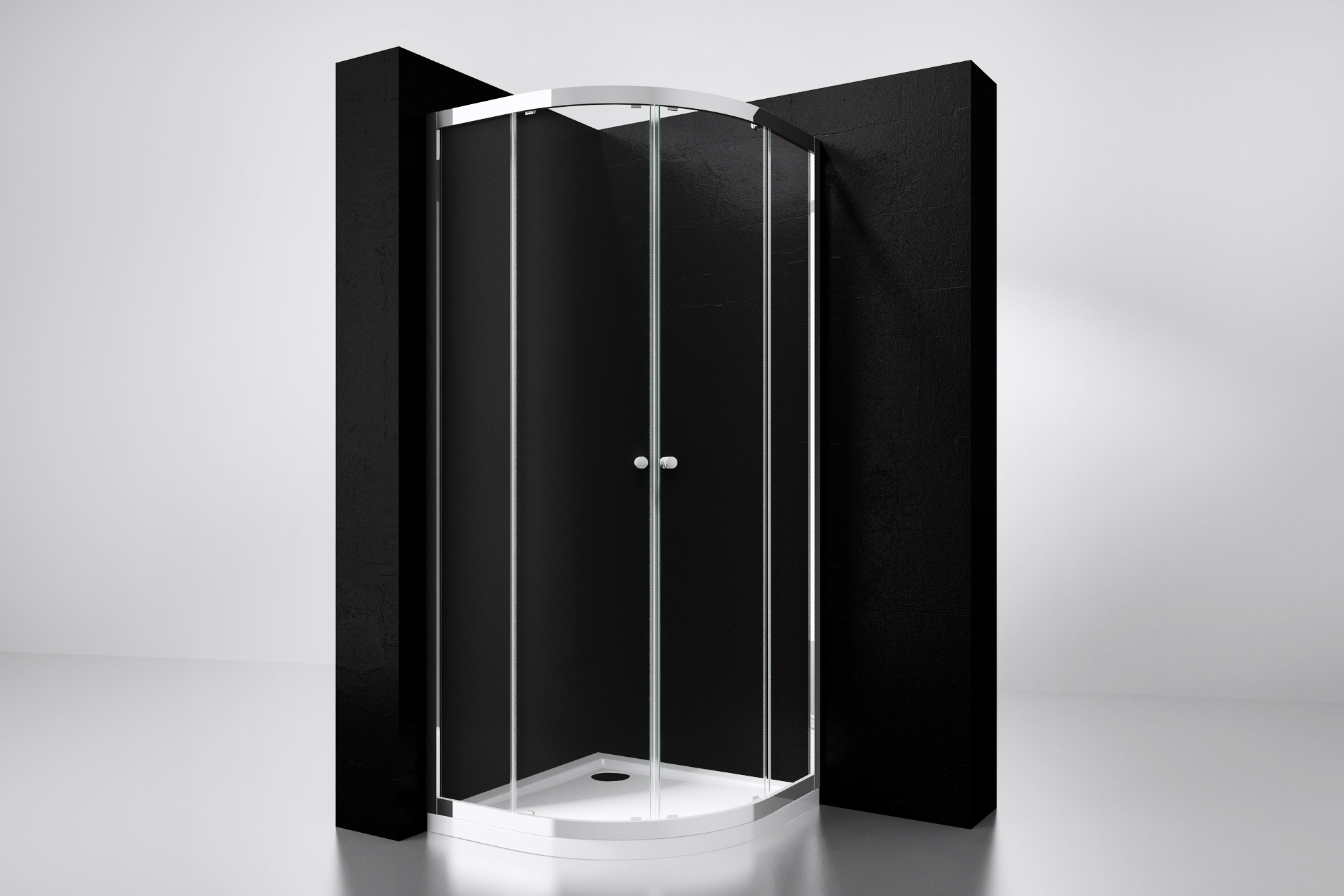Best-Design "Project" 1/4 ronde douchecabine 80x80x190cm glas 5mm