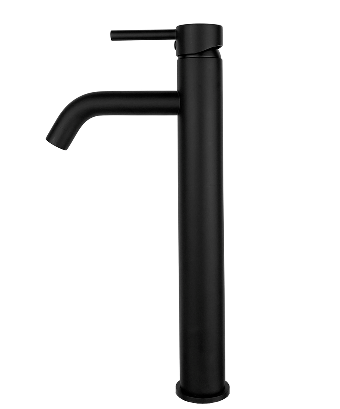 Best-Design "Nero-Mitaal" hoge-wastafelkraan mat-zwart