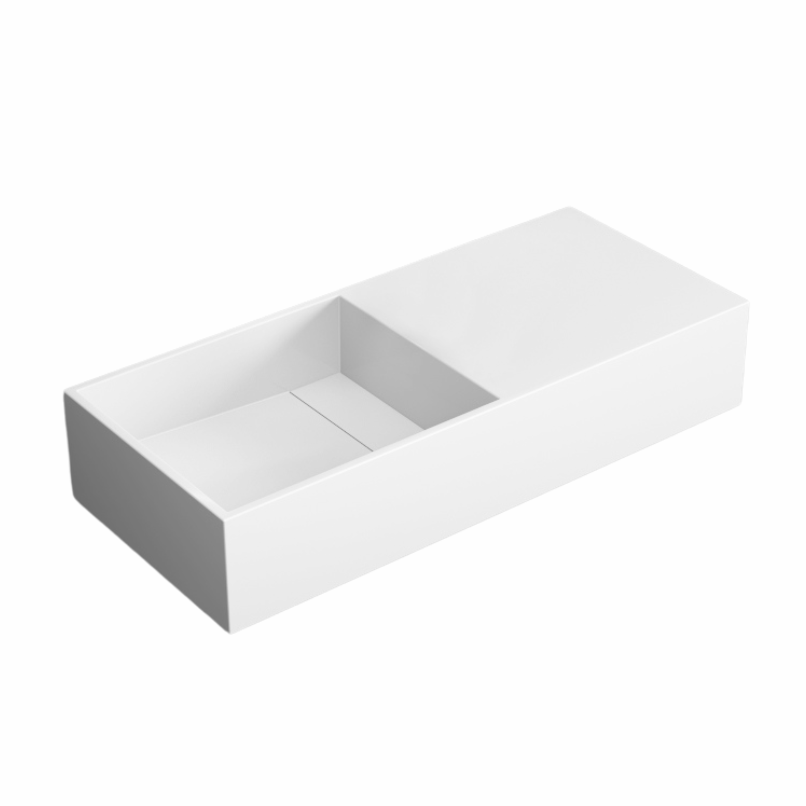 Best-Design "N75" wastafel "Just-Solid" 75x33x15cm