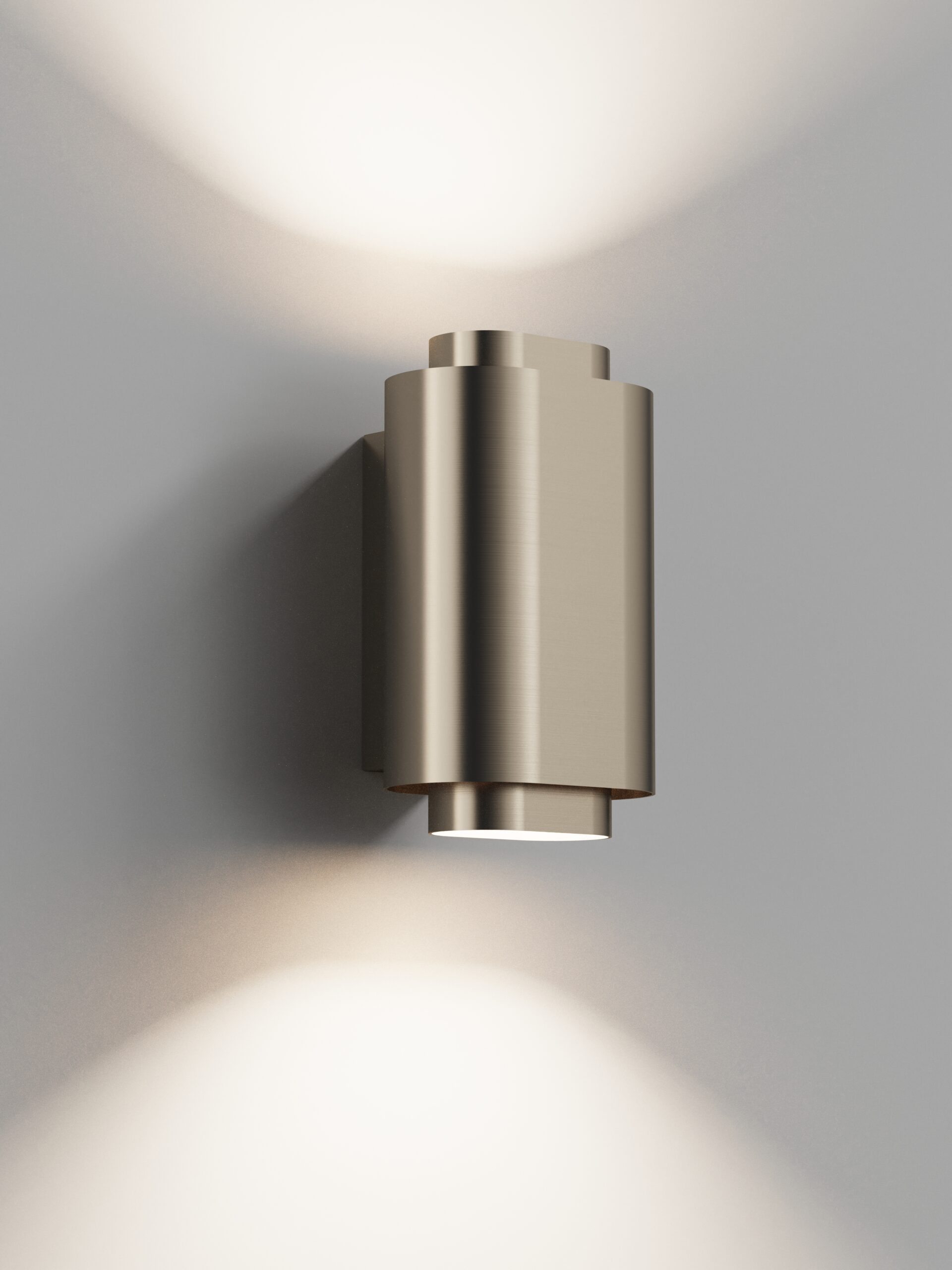 HIPP-Design WLV 03 BR wandlamp ovaal 10,2x17 cm — PVD brons