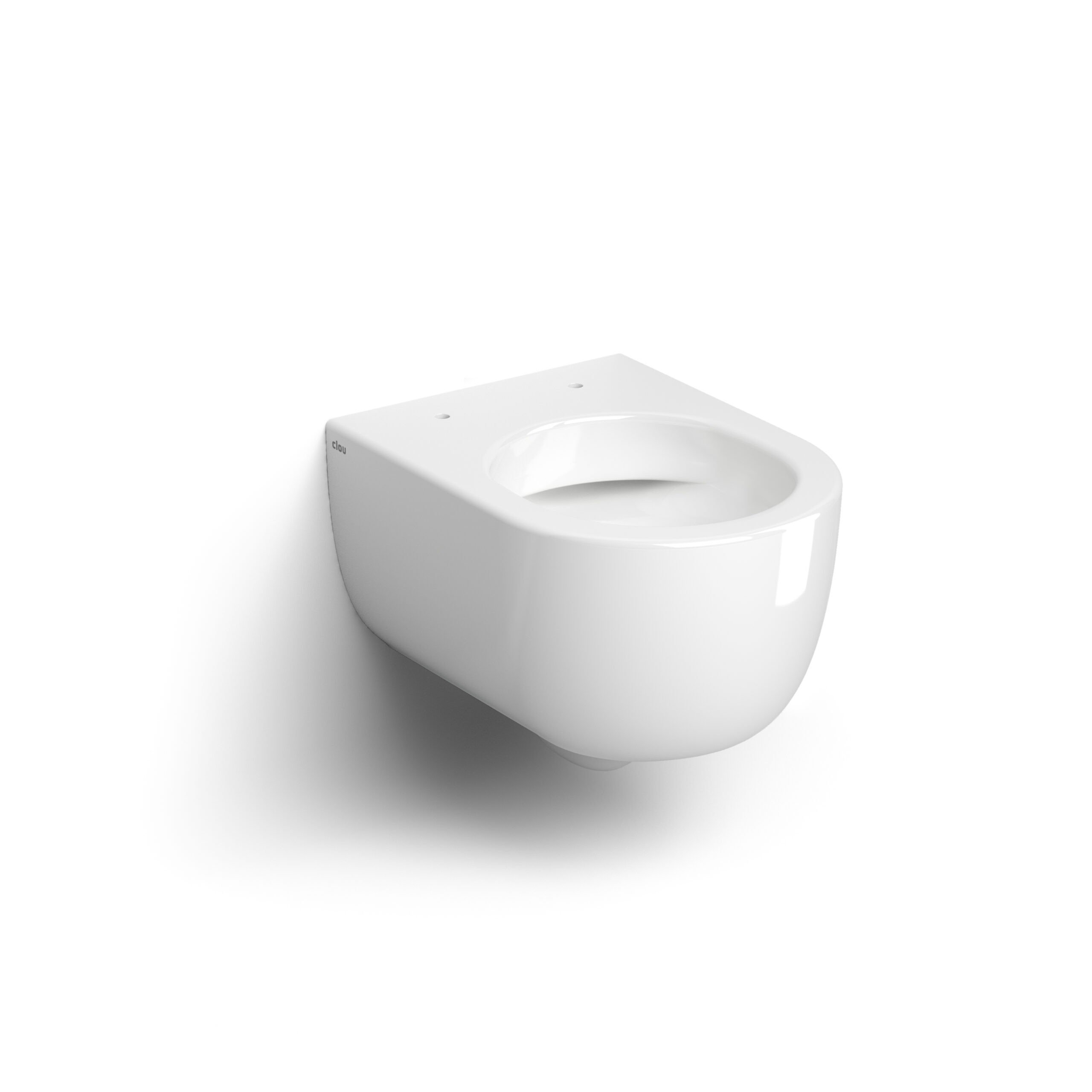 Hammock randloos wandtoilet 49 cm zonder zitting, glanzend wit