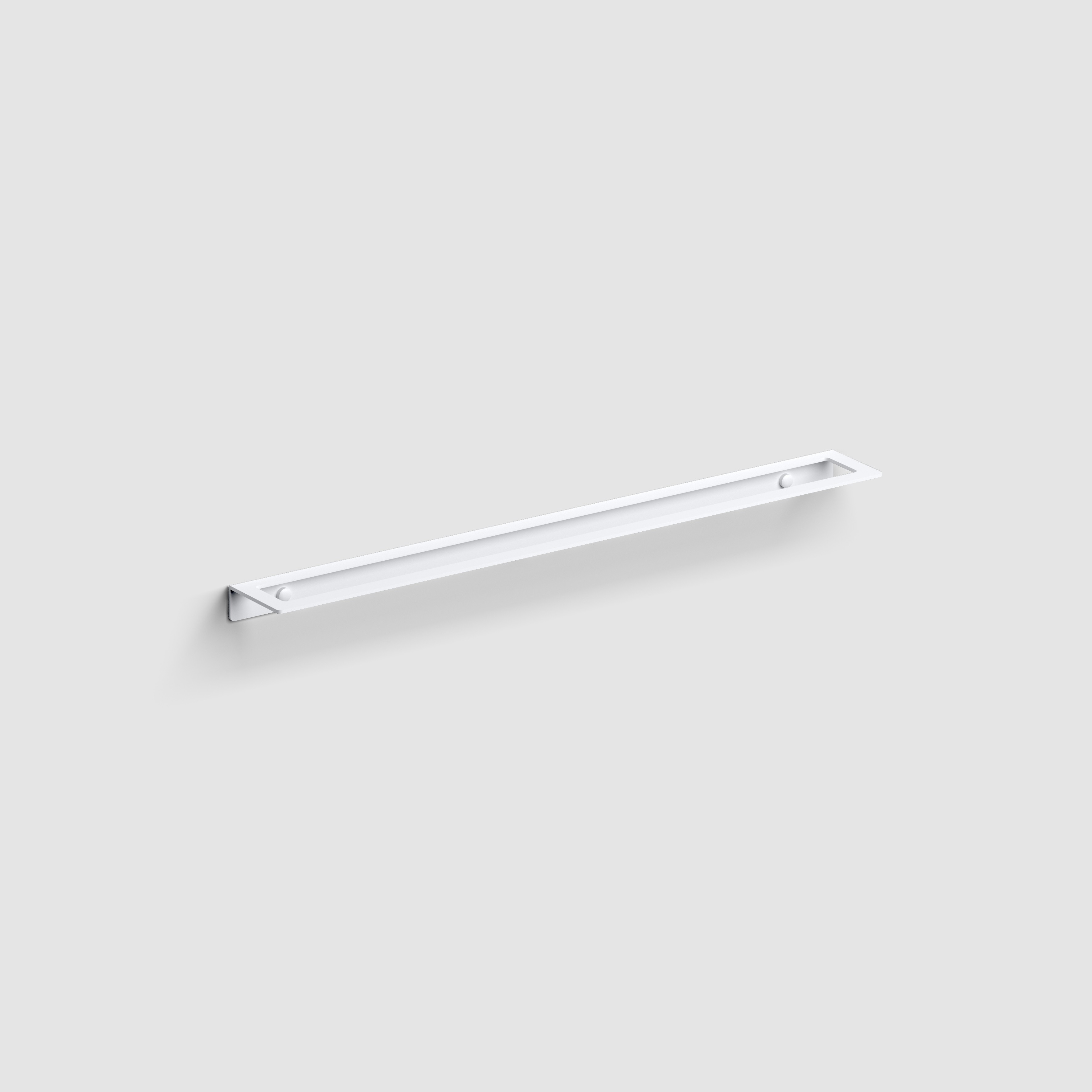 handdoekrek 60cm, mat wit