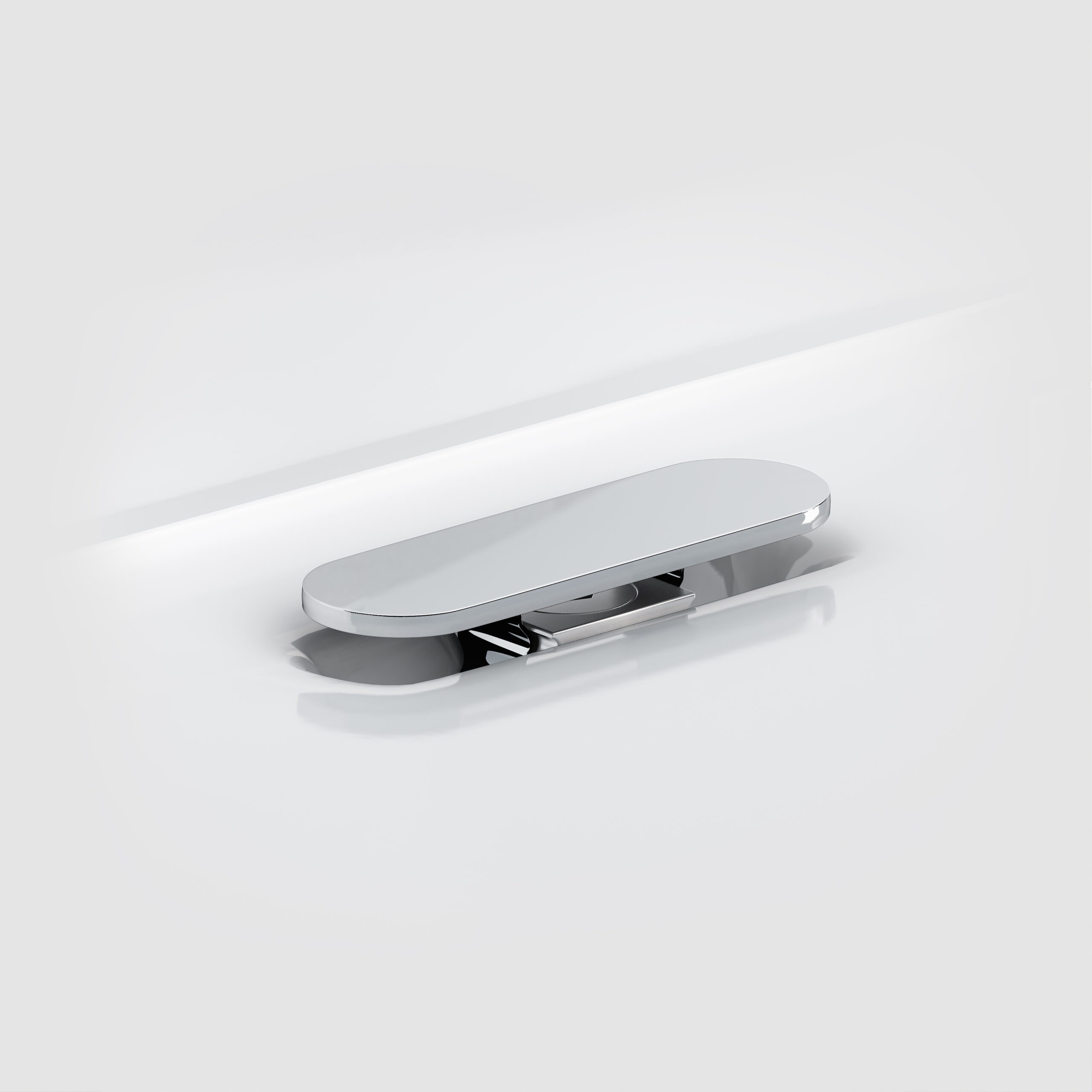 Afdekplaatje t.b.v. afvoerplug CL/1060.3000.40, chroom