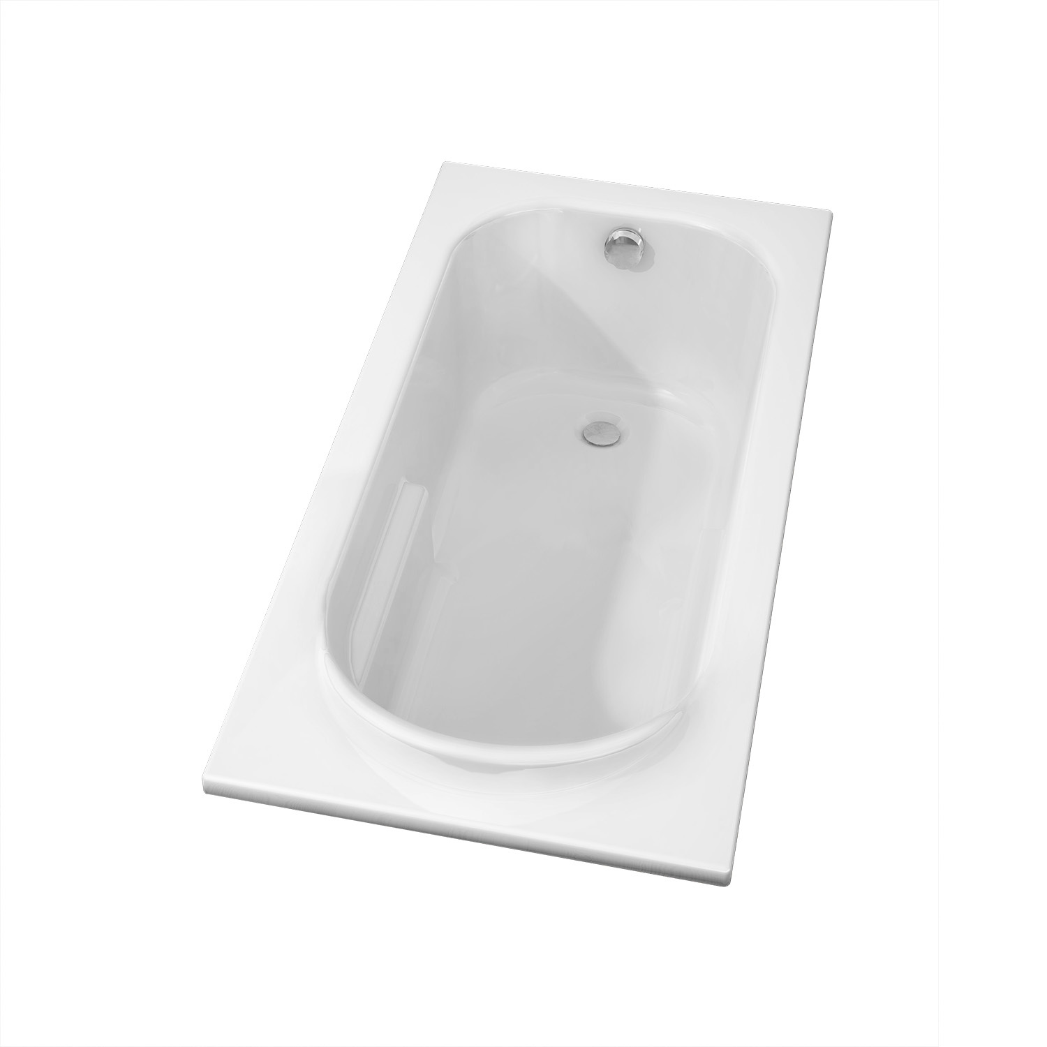 Riho Columbia inbouwbad 160x75x43.5 cm glanzend wit