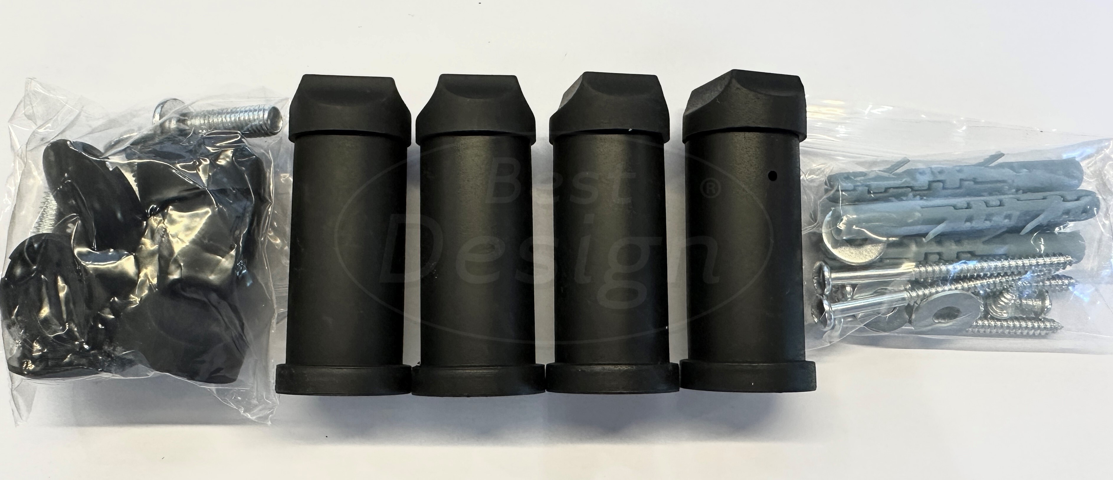 Best-Design service (ter vervanging) los bevestigingset tbv. "Zero-Black" / "Senden-Black"