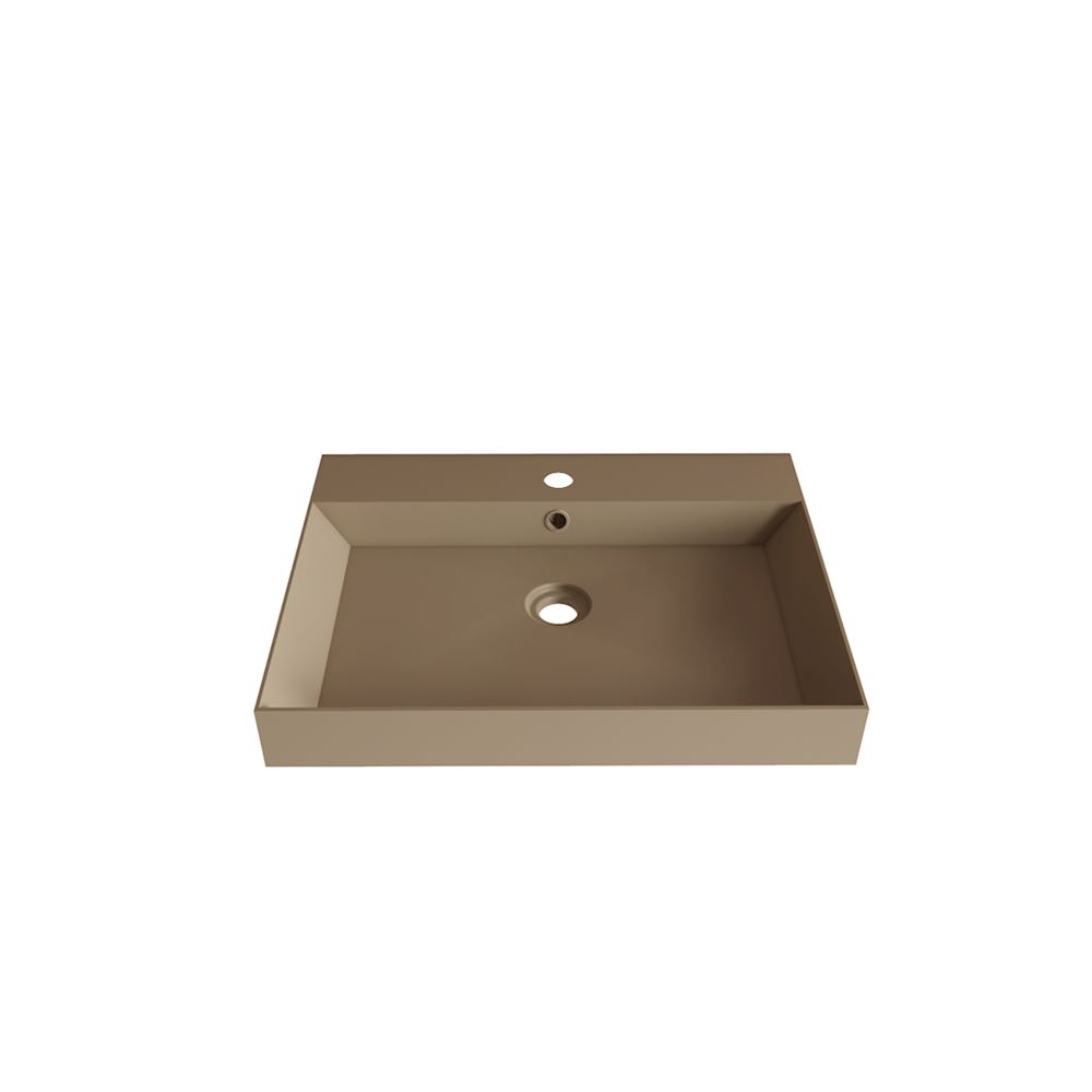 Wastafel Lako Cappuccino Mat 60 cm 1 Kraangat