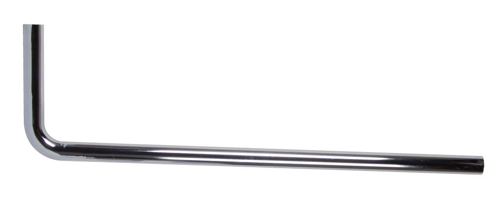 Best-Design Chrome vloerbuis 800x200x32 mm