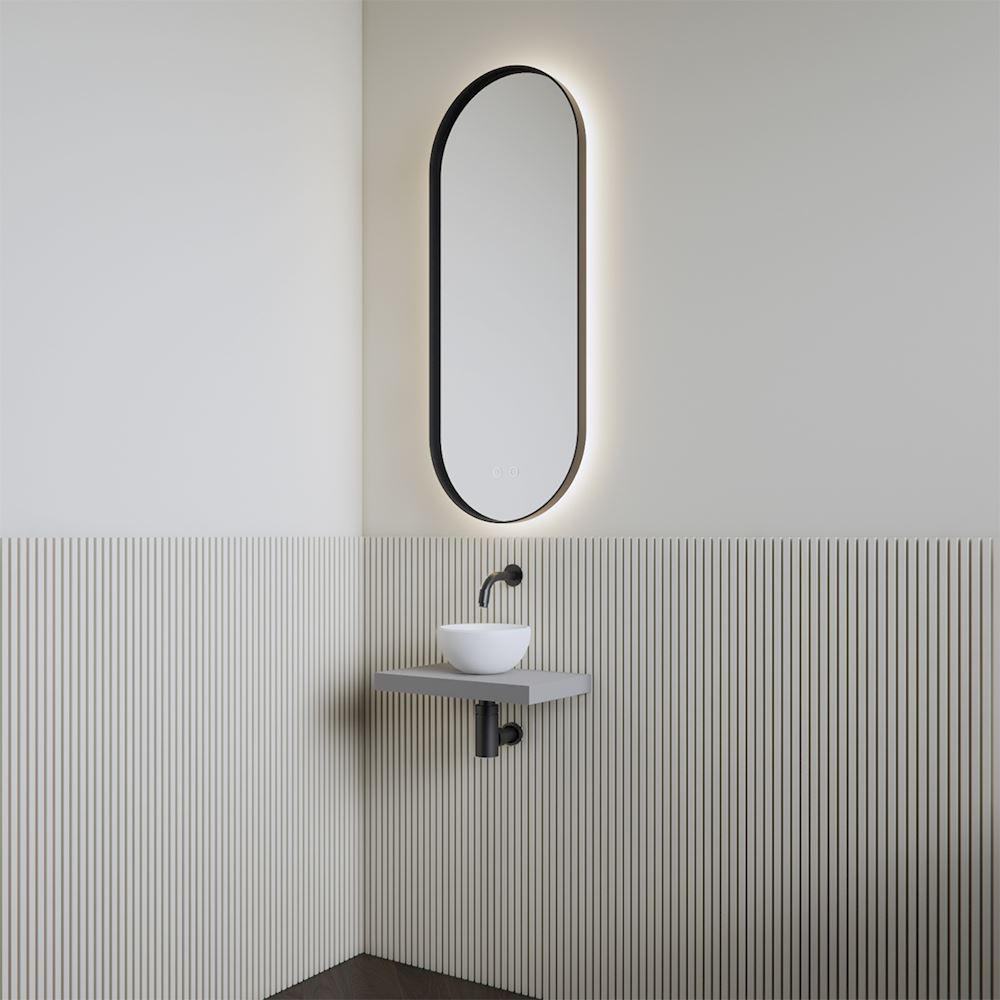 Planchet Leto Agaat Grijs 40 x 24 cm