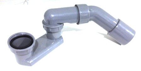Best-Design "Dragy" sifon tbv: bad afvoer waste 1 1/2 x40/50mm