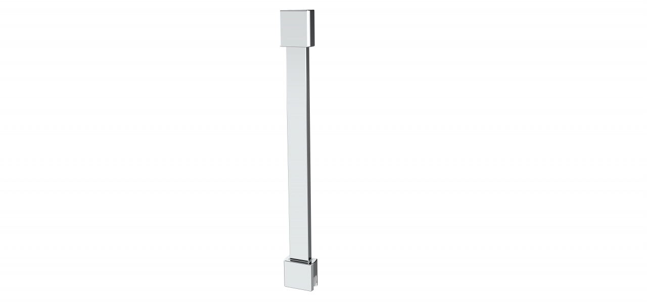 ST01 Chroom stabilisatiestang plafond lengte 75 cm