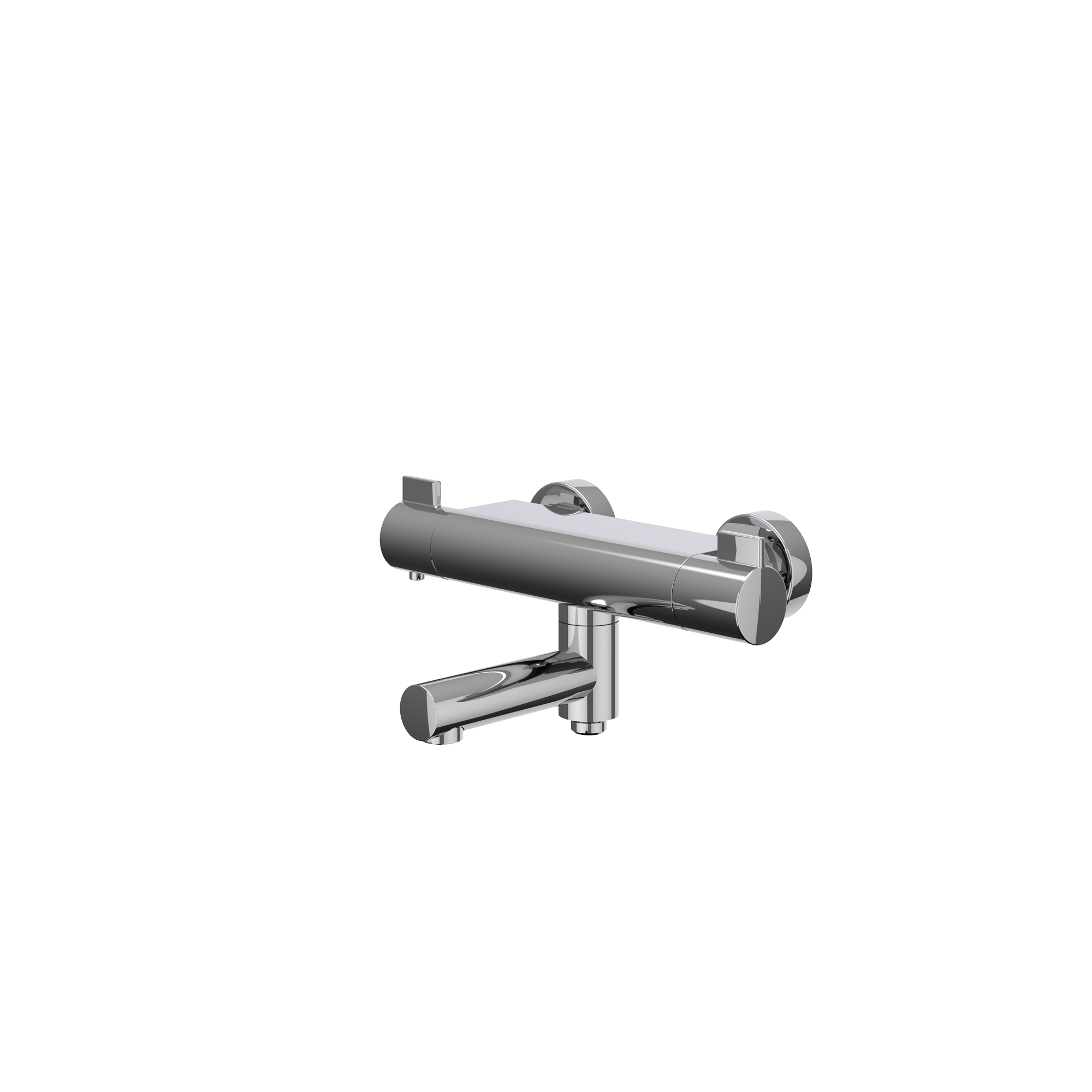 Badthermostaat draaibare omstel-uitloop