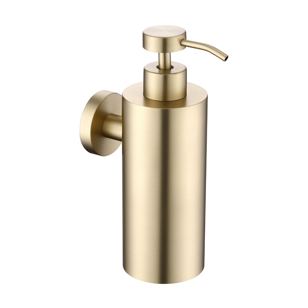 Best-Design "Nancy-Fiora" wand zeepdispencer 250 ml mat-goud