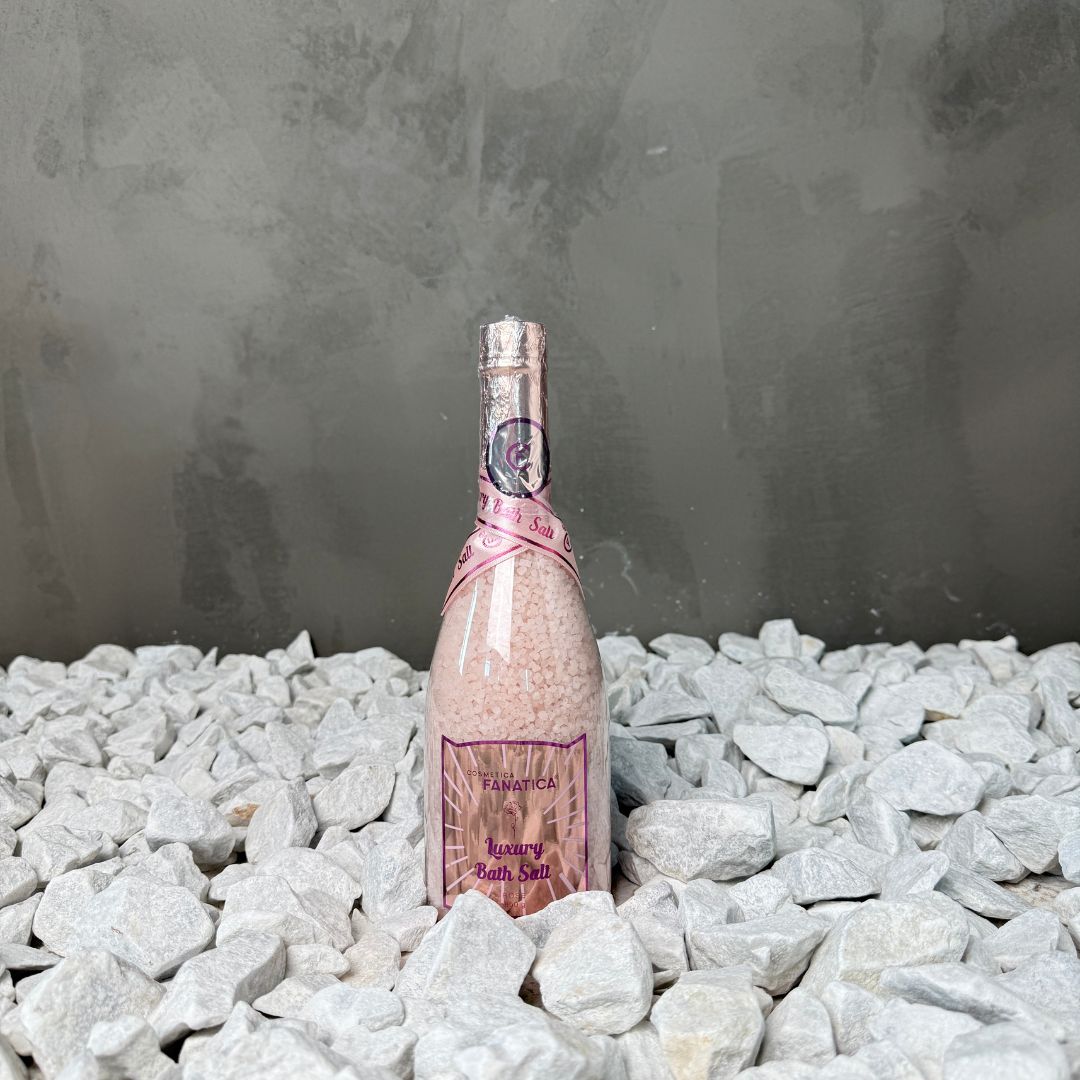 Doos a 12 stuks kunststof fles Bath Salt