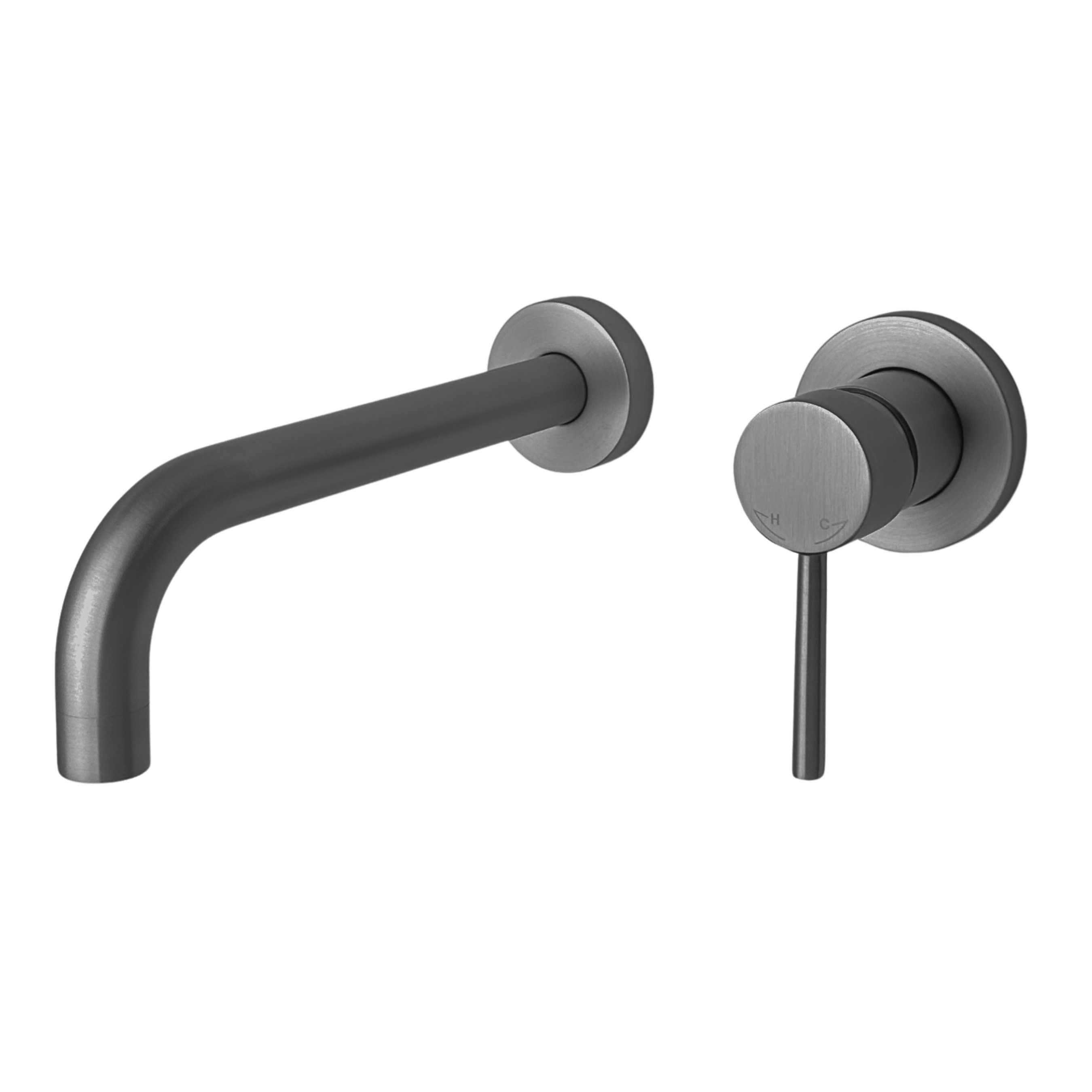 Best-Design "Moya-Belize" inbouw-wandmengkraan uitl=21cm 90º gunmetal