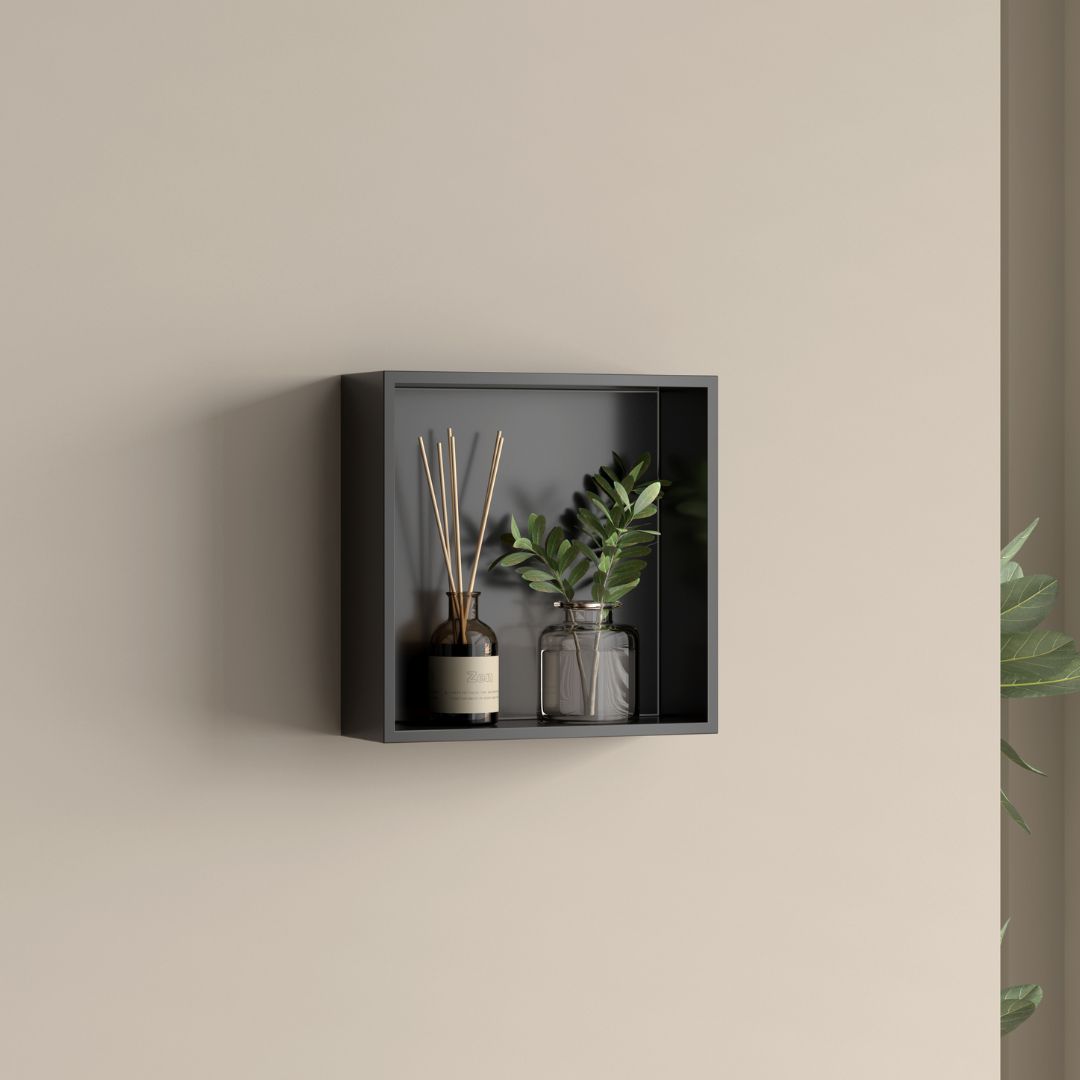 Best-Design Nero "Logy" opbouwnis 30x30x8cm Mat-zwart