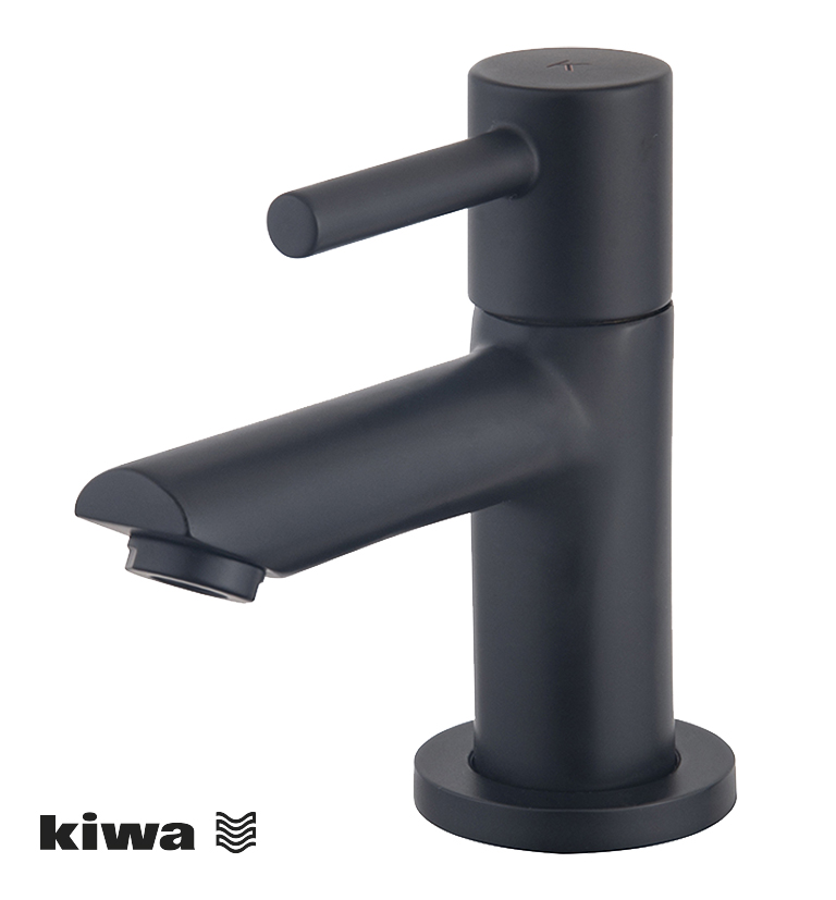 Caral Amador fonteinkraan Kiwa 1/2'' mat zwart