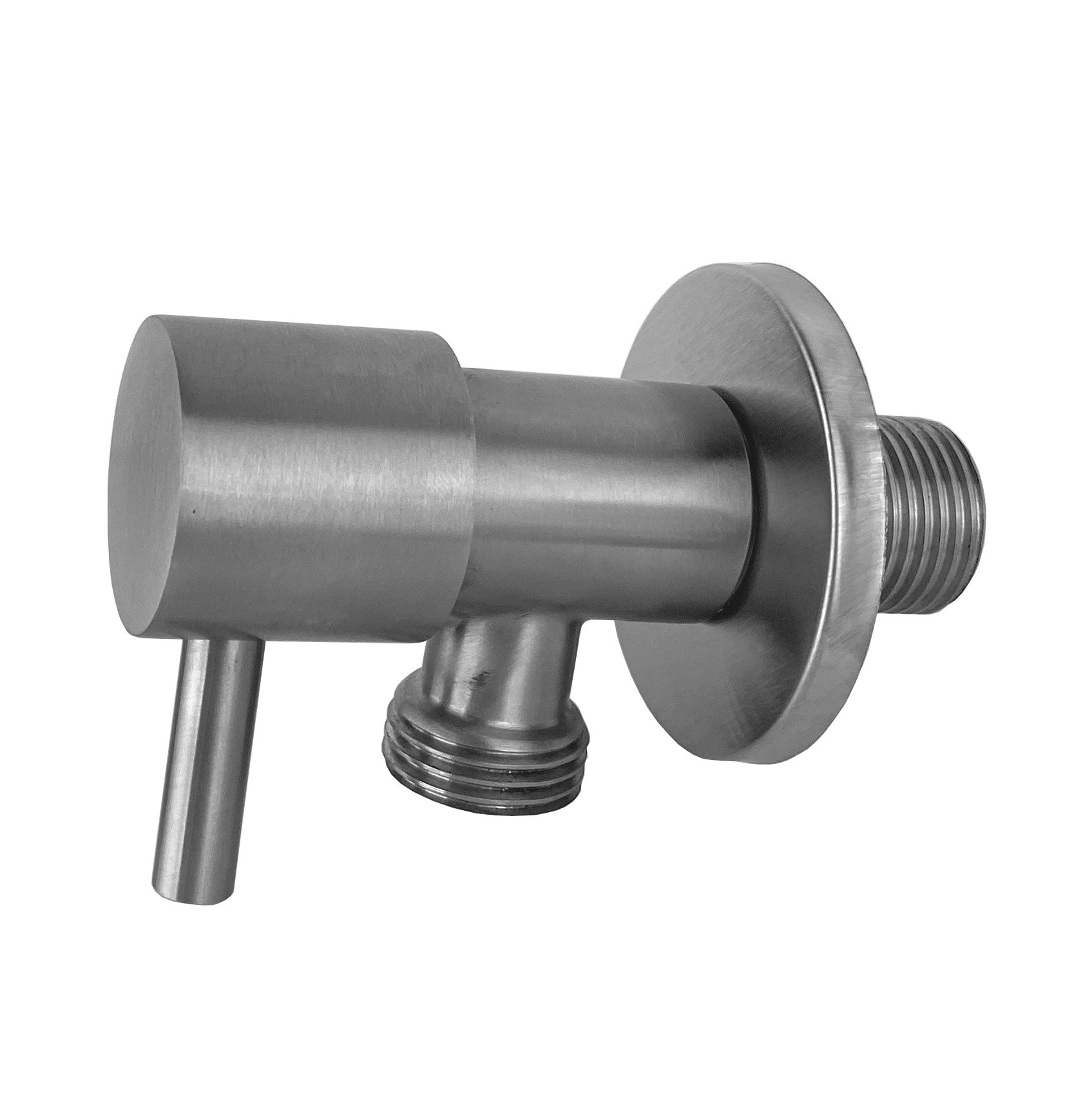 Best-Design "Ore" hoekstopkraan 1/2"x1/2" RVS-304